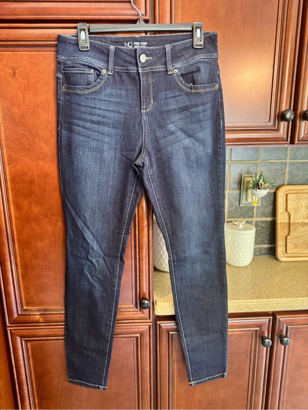 NOBO Dark Wash Skinny Jeans - Deep Navy